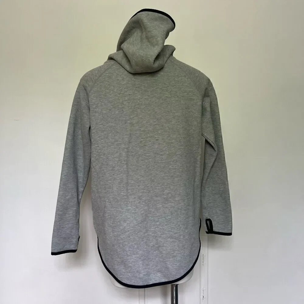 Nike High Low Asymmetrical Zip up Hooded sweatshirt